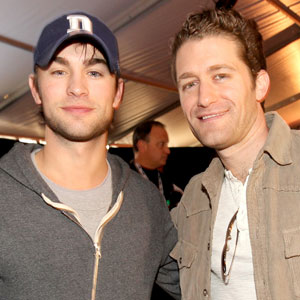 Chace Crawford, Matthew Morrison Chace Crawford, Matthew Morrison